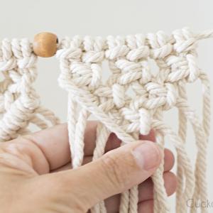 For girls aged 12 to 16 years Macrame