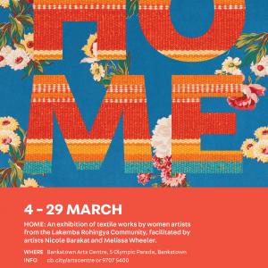 Women artists from the Lakemba Rohingya Community Image of the flyer
